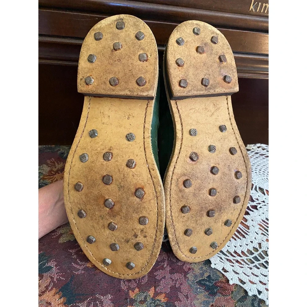 Vintage ROYAL HUNTER Wellingtons,  Made in Scotland, Hobnail, mens 10-11, EU  44